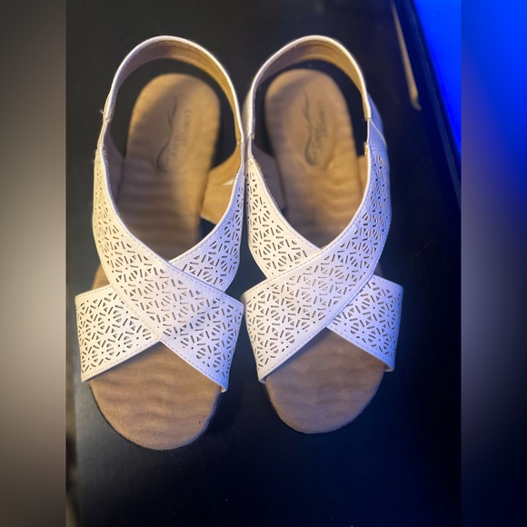 easy street Shoes - Easy Street Comfort Wave  Janice Size 7.5 W Women’s Slip On Sandal .